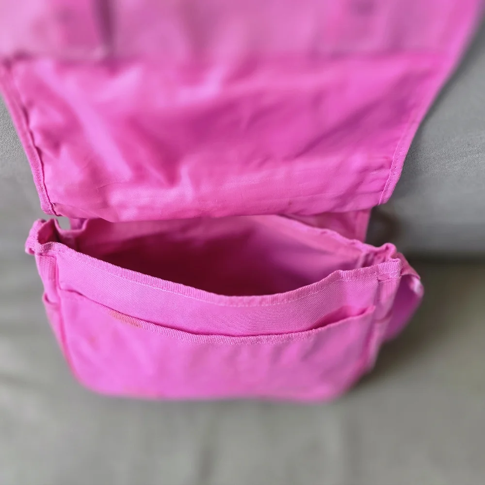 Hello Kitty Pink Kids Crossbody Bag with Glitter Bow